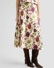 Tanya Taylor Women's Beth Floral A-Line Midi Skirt - 4