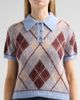 Tanya Taylor Women's Camilla Argyle Wool-Blend Sweater - 5
