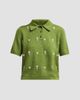 Tanya Taylor Women's Camilla Embroidered Polo Sweater - 1