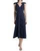 Tanya Taylor Women's Caprice Cotton Denim A-Line Midi-Dress - 2