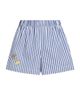 Tanya Taylor Women's Fallon Striped Cotton Shorts - 1