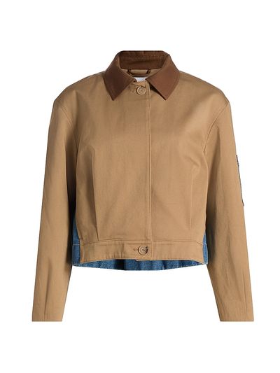 Tanya Taylor Women's Gabe Denim-Back Jacket