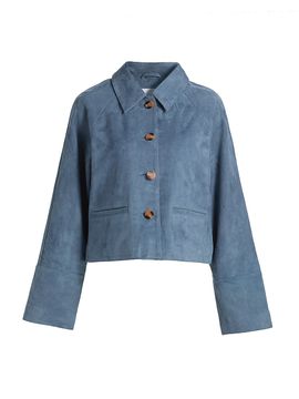 Tanya Taylor Women's Giget Suede Jacket