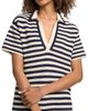 Tanya Taylor Women's Joni Stripe Polo Minidress - 6