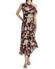 Tanya Taylor Women's Loretta Floral Satin One-Shoulder Midi-Dress - 3