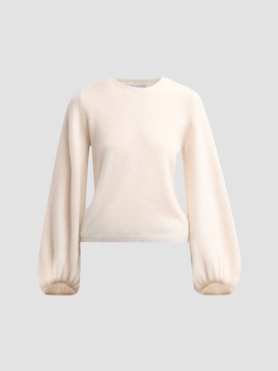 Tanya Taylor Women's Marina Cashmere Crewneck Sweater