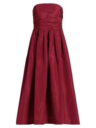 Tanya Taylor Women's Mina Strapless Cocktail Dress
