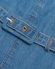 Tanya Taylor Women's Paige Belted Denim Minidress - 7