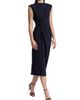 Tanya Taylor Women's Robinella Scuba Crepe Midi-Dress - 4