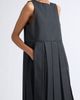 Tao Comme des Garçons Tao Comme des Garçons Pleated Twill Midi Dress - 4