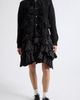 Tao Comme des Garçons Tao Comme des Garçons Ruffled Wool Blend Cardigan - 2