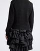 Tao Comme des Garçons Tao Comme des Garçons Ruffled Wool Blend Cardigan - 3