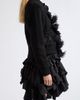 Tao Comme des Garçons Tao Comme des Garçons Ruffled Wool Blend Cardigan - 4