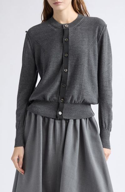 Tao Comme des Garçons Tao Comme des Garçons Worsted Wool Cardigan