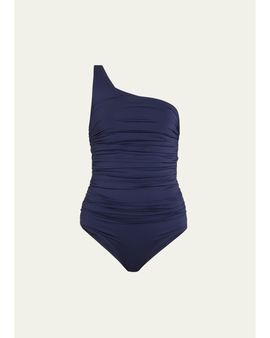 Tara Matthews Porticcio Asymmetric One-Piece Swimsuit