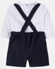 Tartine et Chocolat Tartine et Chocolat Baby cotton bodysuit and overalls set - 3