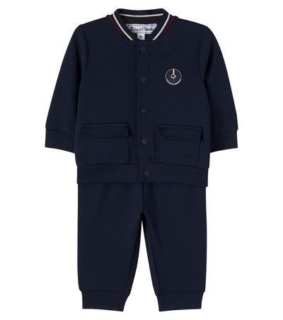Tartine et Chocolat Tartine et Chocolat Baby cotton jersey pants and jacket set