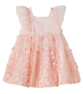 Tartine et Chocolat Tartine et Chocolat Baby floral-appliquÃ© tulle dress