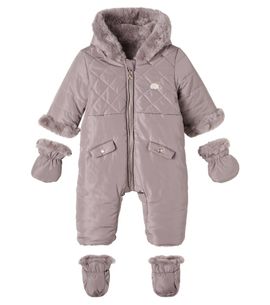 Tartine et Chocolat Tartine et Chocolat Baby paneled onesie