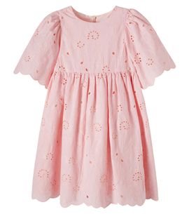 Tartine et Chocolat Tartine et Chocolat Broderie anglaise gathered dress