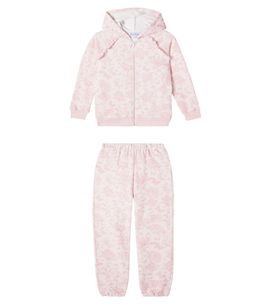 Tartine et Chocolat Tartine et Chocolat Cotton fleece hoodie and sweatpants set