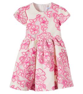 Tartine et Chocolat Tartine et Chocolat Floral gathered cotton-blend dress
