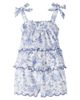 Tartine et Chocolat Tartine et Chocolat Floral scalloped top and shorts set - 1