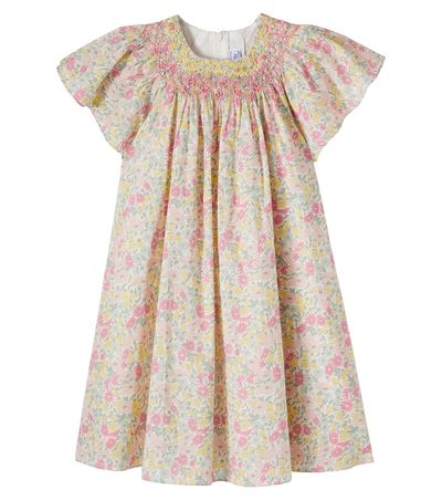 Tartine et Chocolat Tartine et Chocolat Floral smocked cotton dress