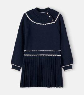 Tartine et Chocolat Tartine et Chocolat Knitted wool-blend dress