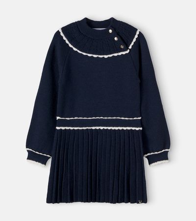 Tartine et Chocolat Tartine et Chocolat Knitted wool-blend dress