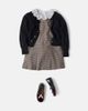 Tartine et Chocolat Tartine et Chocolat Lace-trimmed checked dress - 2