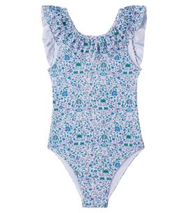 Tartine et Chocolat Tartine et Chocolat Printed ruffled swimsuit