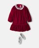 Tartine et Chocolat Tartine et Chocolat Tulle-trimmed velvet dress - 2