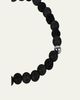 Tateossian Men's Classic Discs Black Agate Beaded Bracelet - 4