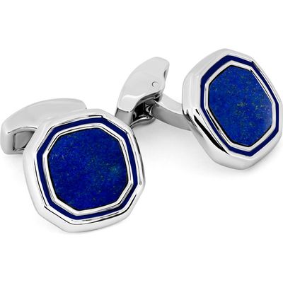Tateossian Tateossian Octagon Lapis Cuff Links
