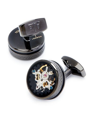 Tateossian Tateossian Tourbillon Gear Cufflinks