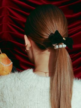 TATIANA Celina Pearl Band Scrunchie HB2209