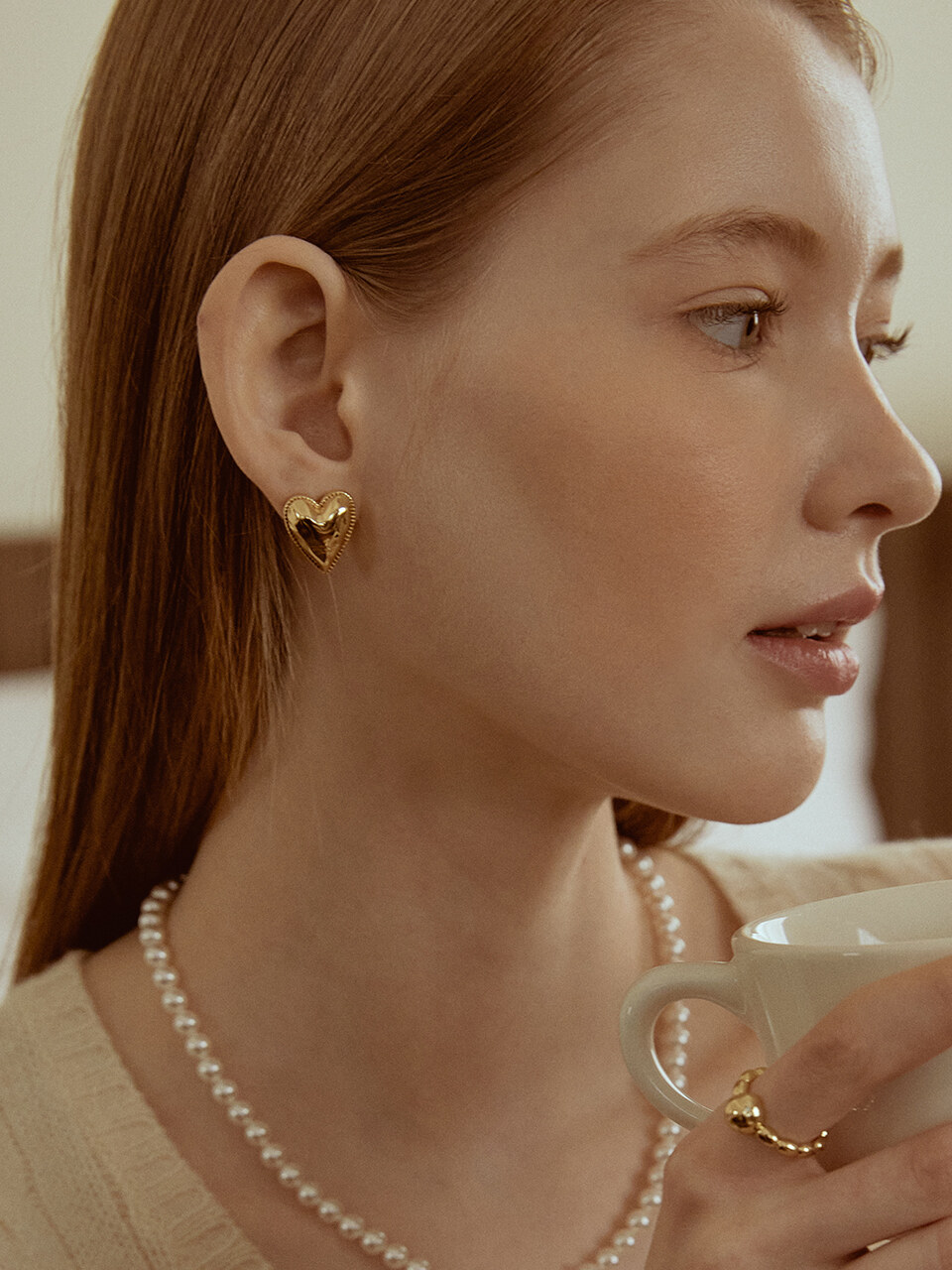 TATIANA Crush Heart Earrings EC1944