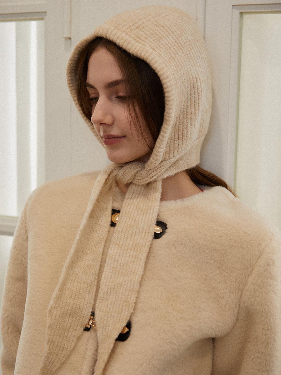 TATIANA [Exclusive] ALICE Strap Knit Baraclava BA8097