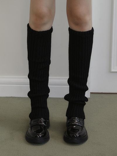 TATIANA Fluffy Knit Leg Warmer SC8089 2 Color