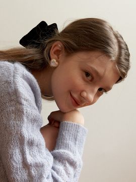 TATIANA Heart Milky way Pearl Earring_EC1675