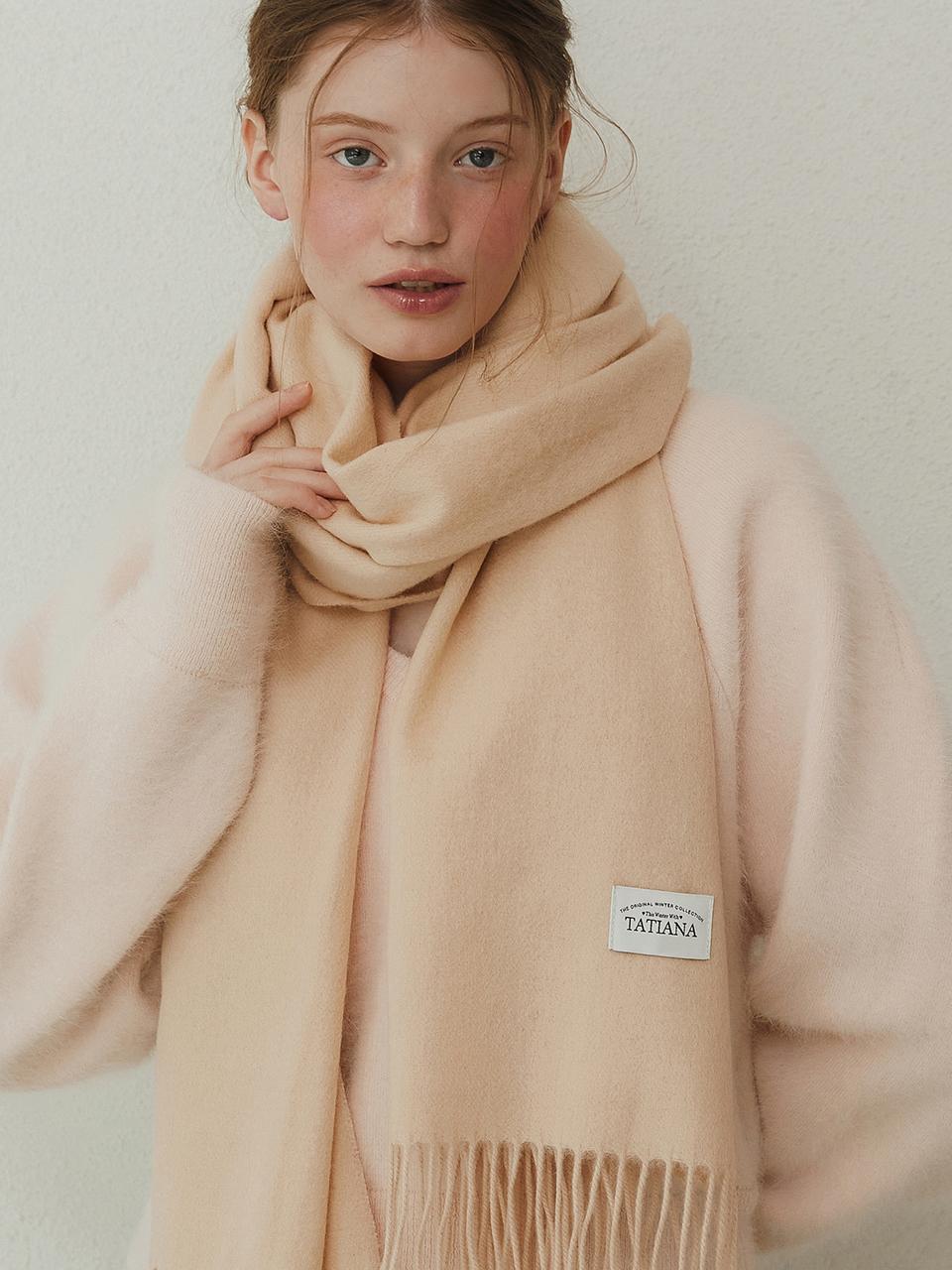TATIANA Maxi Lambswool Scarf