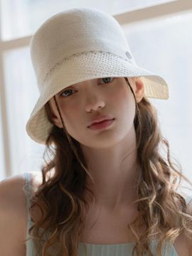 TATIANA Mieli Back Ribbon Bonnet Bucket Hat (HT8172)