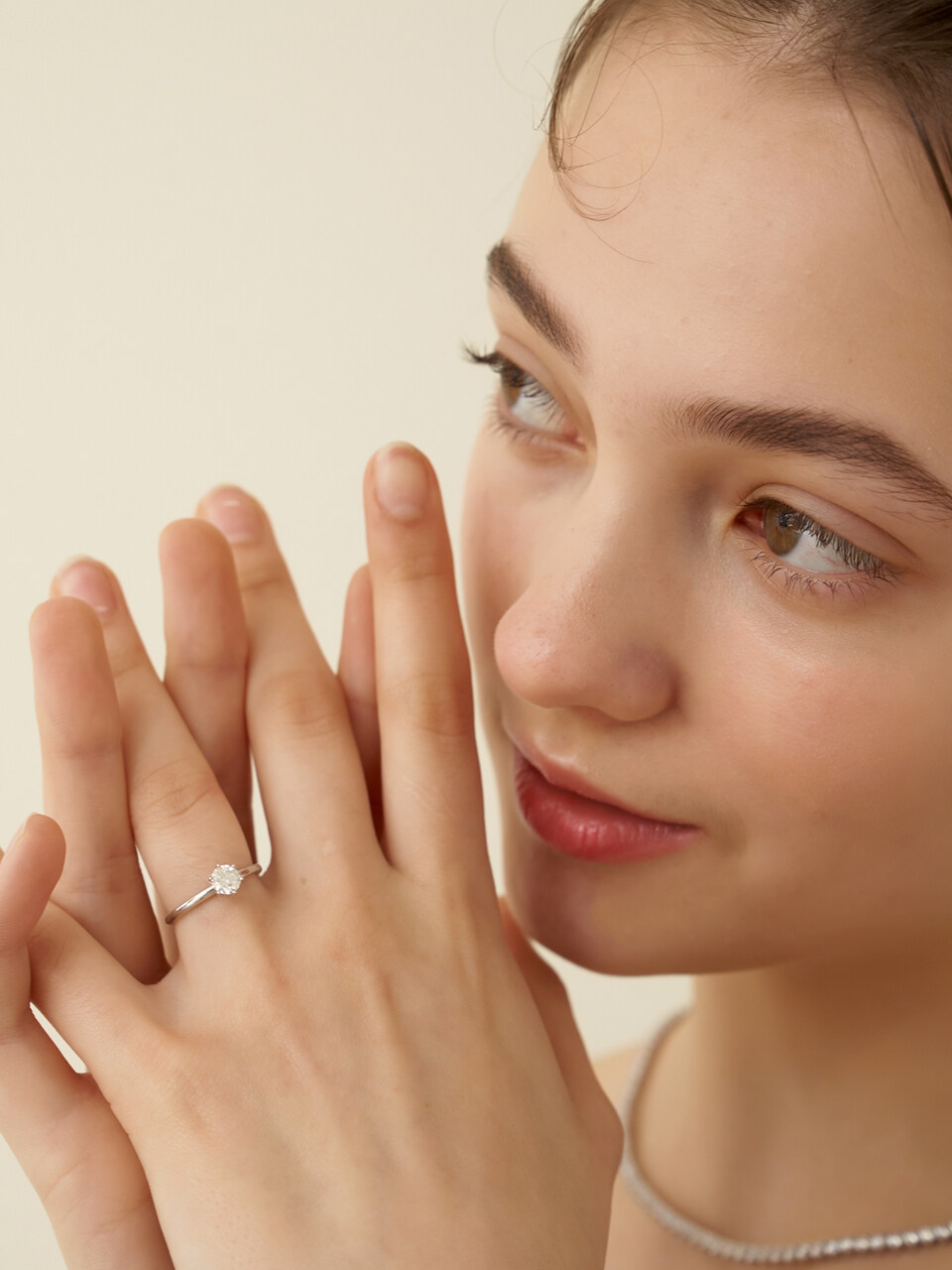 TATIANA Moissanite 0.5Carat Ring