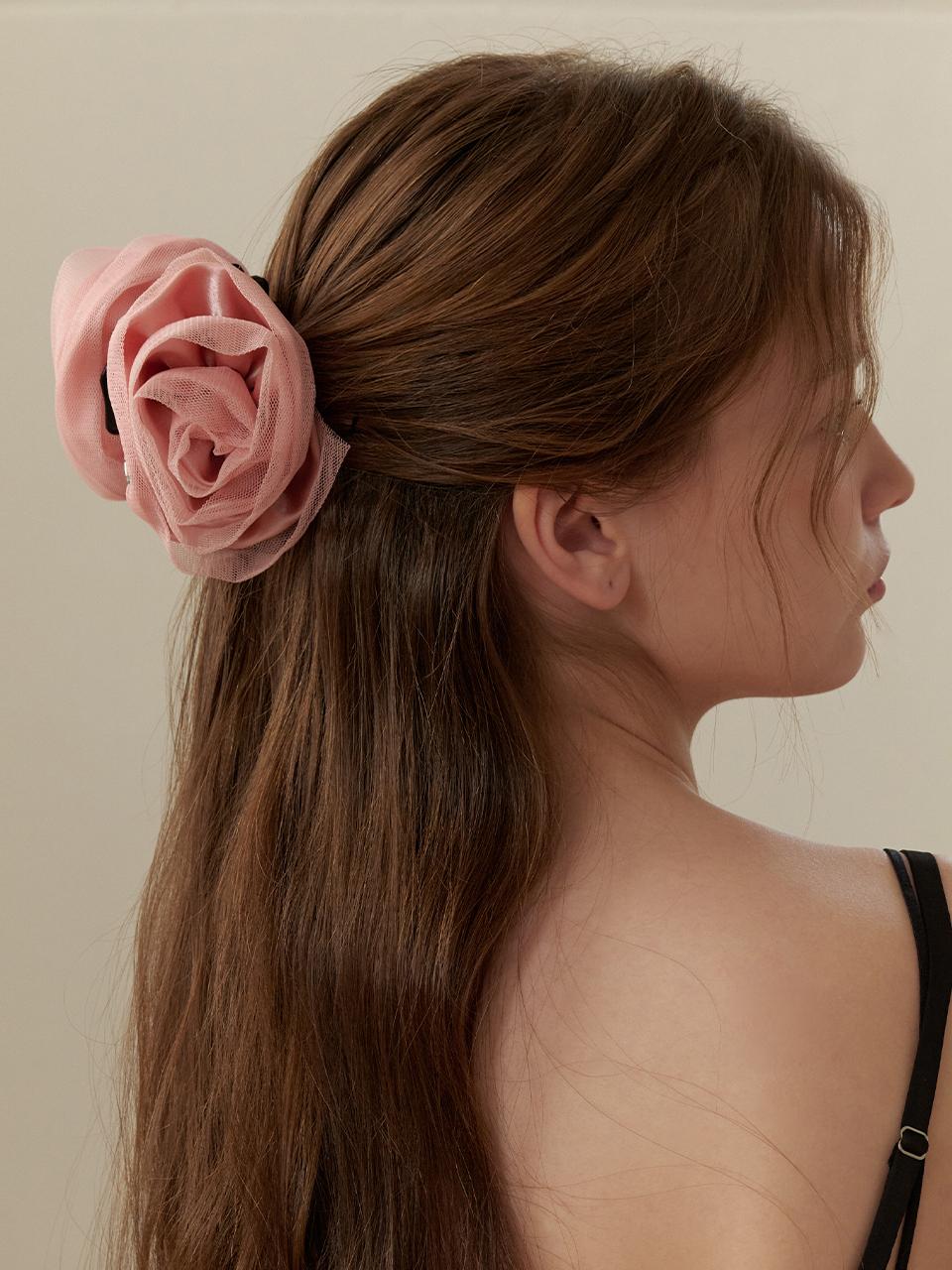 TATIANA Pom Pom Hair Crow Clip