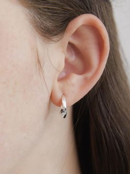 TATIANA Screw hoop earrings EC3118