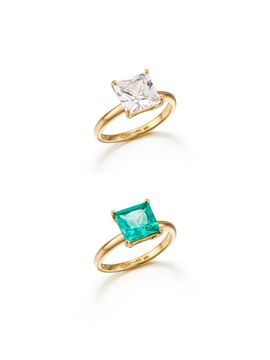 TATIANA [Silver925] Bold Princess Cut Ring_CR0491