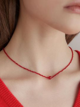 TATIANA (Silver 925) Ball Pendant Beads Necklace