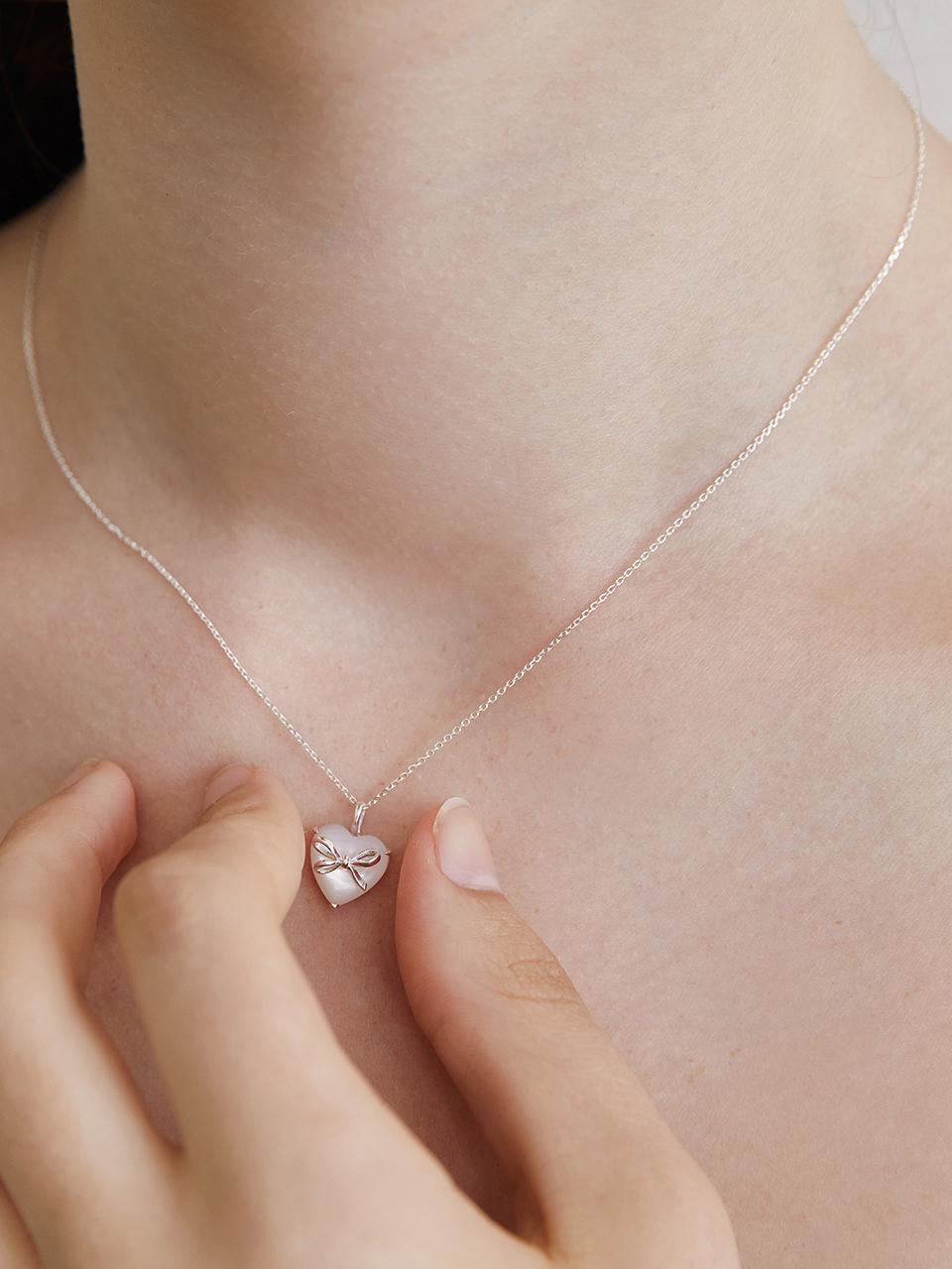 TATIANA (Silver 925) Heart Pendant Necklace NZ2405