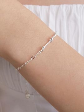 TATIANA (Silver 925) Mix Chain Bracelet BR2188